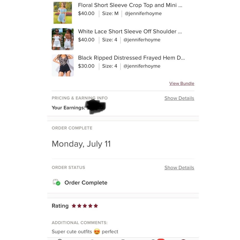 Black Ripped Distressed Denim Jeans Shorts - Picture 3 of 13